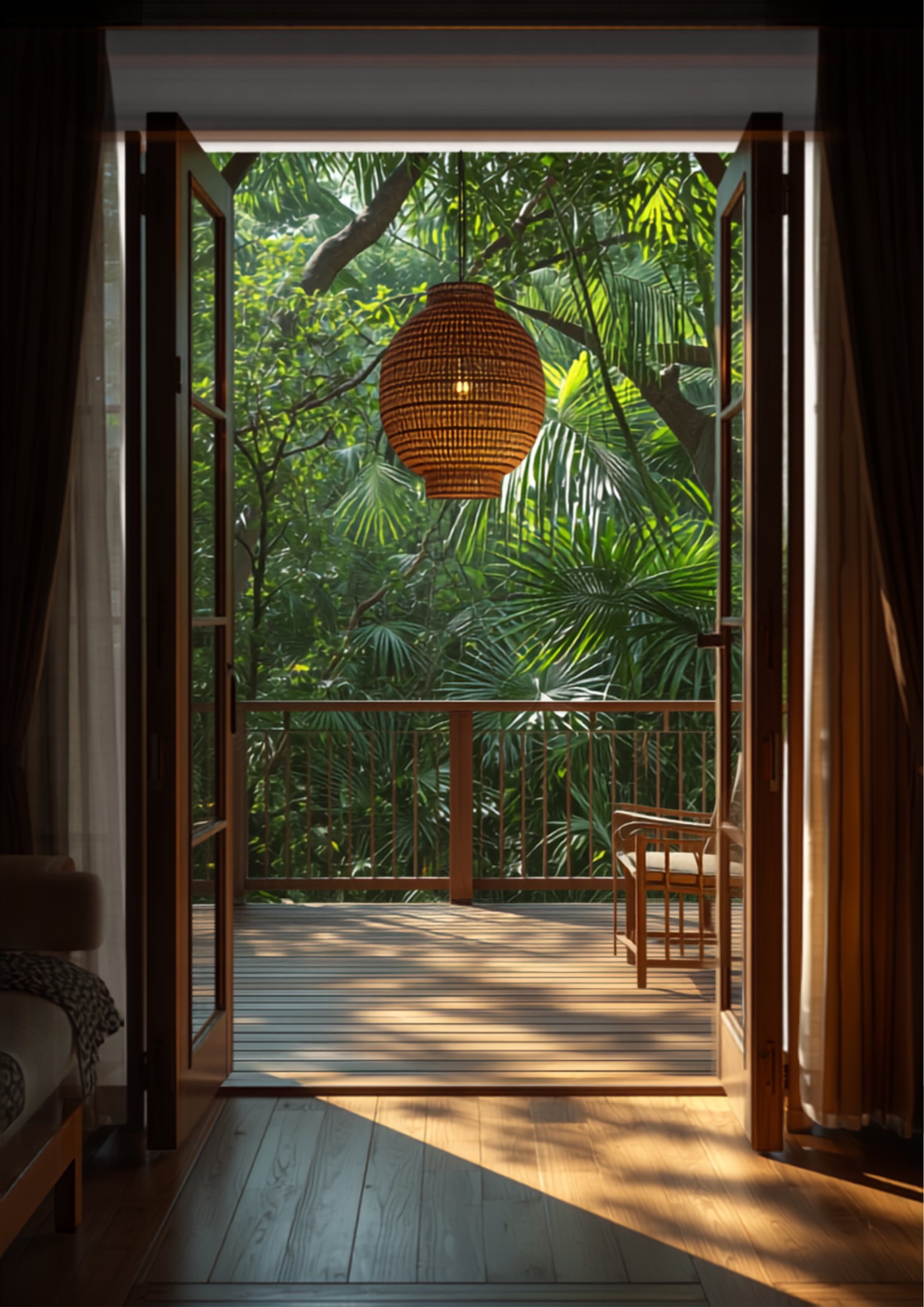 Rainforest Deck Room
